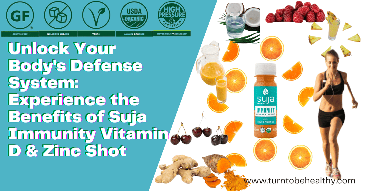 Unlock Your Body’s Defense System: Experience the Benefits of Suja Immunity Vitamin D and Zinc Shot